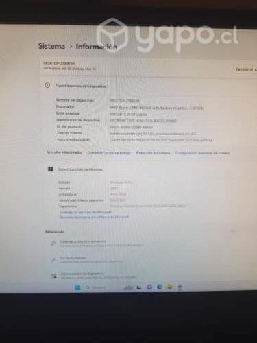 Hp Prodesk 405 G6 Mini Pc