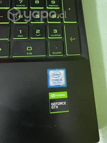 Portátil Hp Pavilion para gaming 15-dk0015la