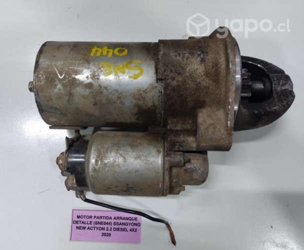 Motor Partida Arranque Detalle (SNE044) SSangyong