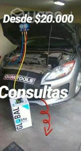 Recarga aire acondicionado automotriz