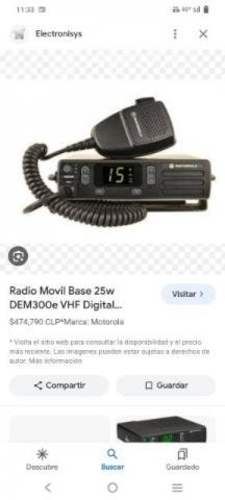 Radio base Motorola dem 300