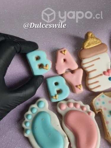 Galletas personalizadas cumpleaños, bautizos,