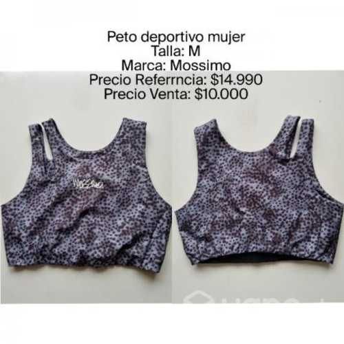 Peto deportivo mujer MOSSIMO