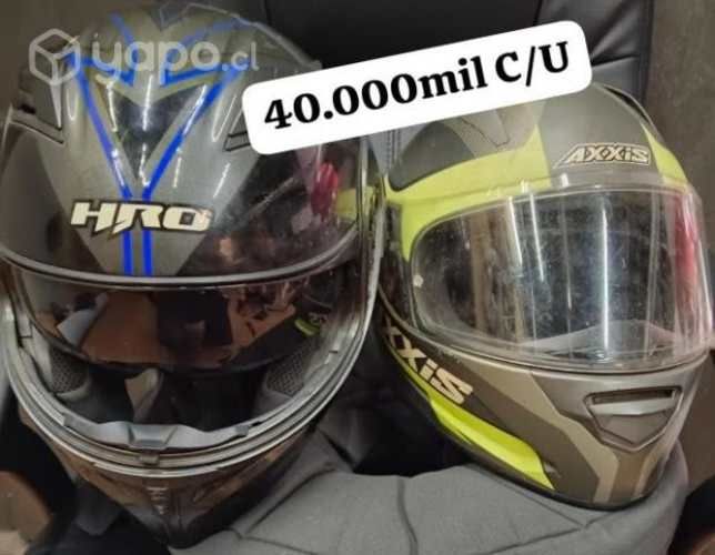Casco de moto impecable