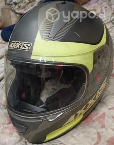 Casco de moto impecable