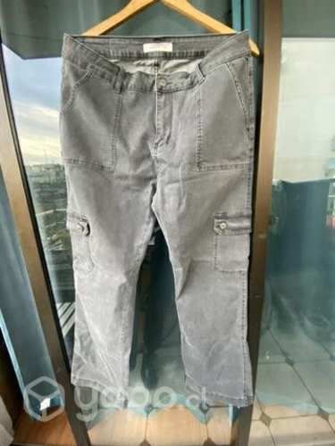 Jeans Gris Aussie talla 44