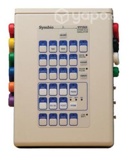 Monitor desfibrilador Zoll y Simulador de ritmo: r