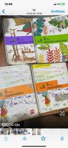 Texto savia 5 básico