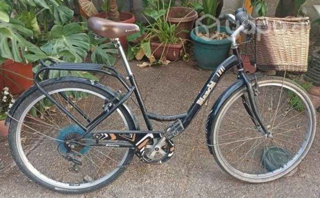 Bicicleta Bianchi Aro 26 con canasto