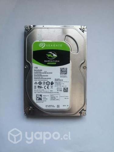 Disco duro interno 1TB (usado)