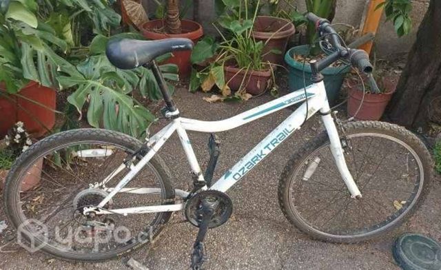 Bicicleta MTB Azork Trail Nio Aro 24 blanca