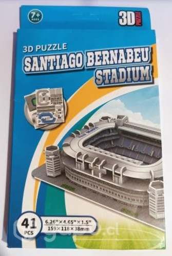 Estadio Santiago Bernabeu 3D Puzzle