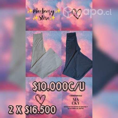 Flare pants/Crops tops/poleras/shots