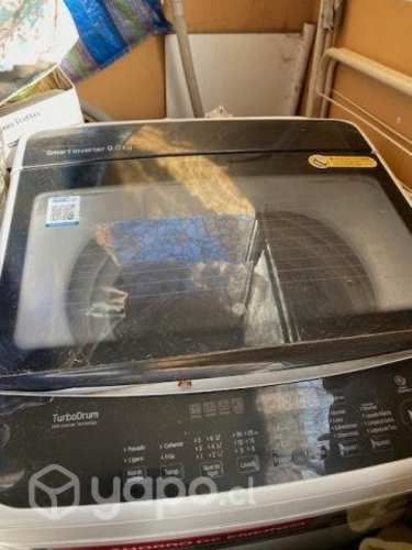 LAVADORA LG 9.0 kg como NUEVA