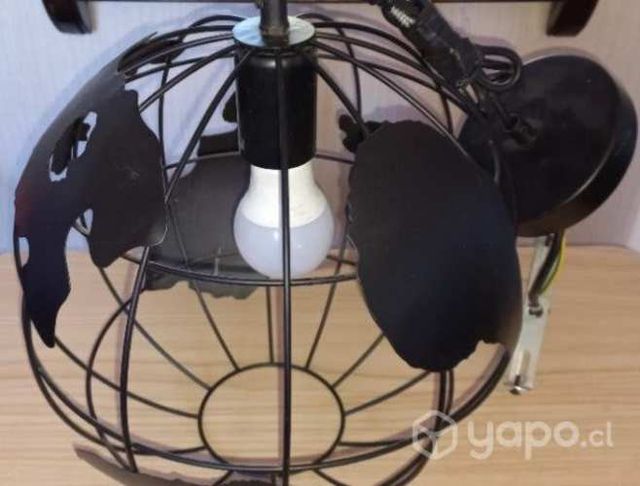 Lámpara globo metal Abitar E-27