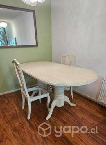 Comedor de Madera expandible