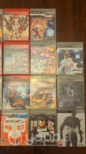 Se venden juegos de ps3