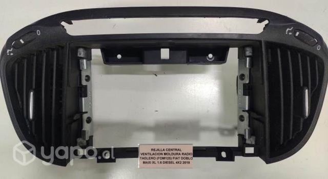 Rejilla Central Ventilación Moldura Radio Tablero