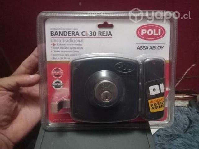 Cerradura sobreponer reja