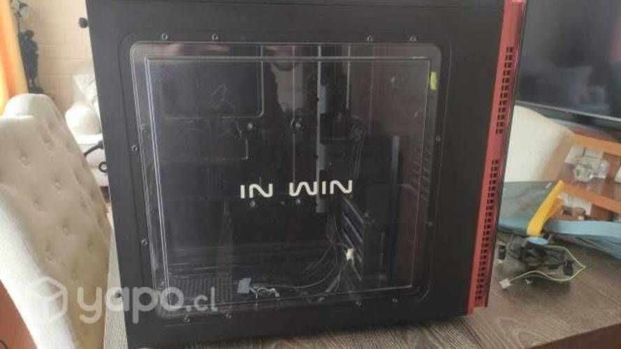 Gabinete IN WIN 703, Black SECC, Ventana Acrilico,