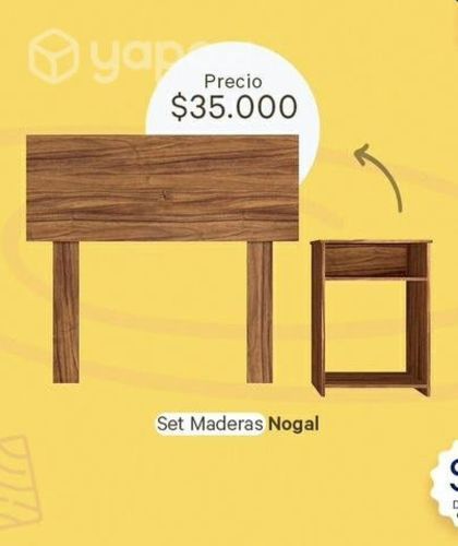 Respaldos cama plaza y media