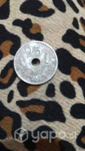 Moneda antigua del año 1967