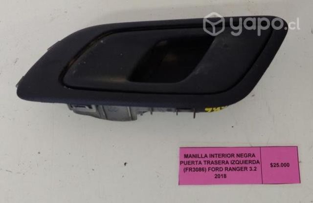 Manilla Interio Negra Pta tras izq (FR3086) Ranger