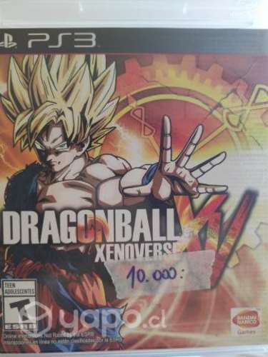 Juego ps3. dragonball xenoverse xv