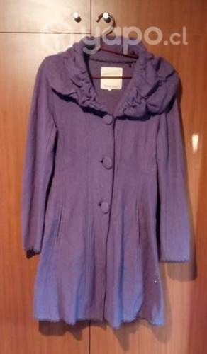 Chaleco de Viscosa largo, abotonado y con bolsillo