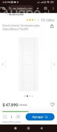 Puertas interior modelo opera