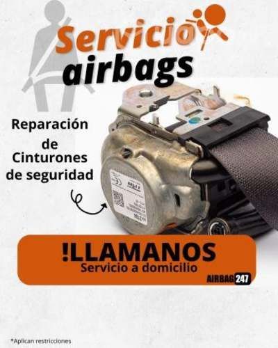 Reparacion de cinturones de seguridad por choque