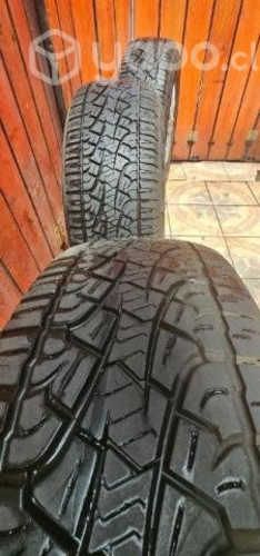 Vendo neumáticos con llantas