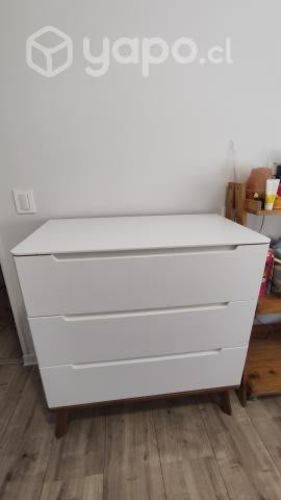 Comoda blanca 95x50x95 blanca