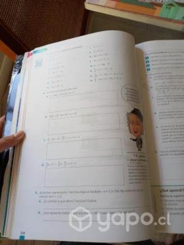 Libro 8 básico de matemáticas