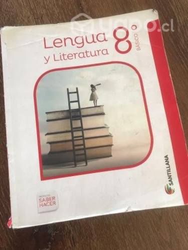 Libro Lengua y Literatura Santillana 8vo Basico