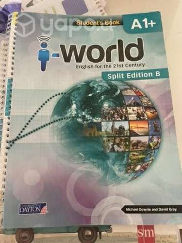 Libro de inglés world students book A1+