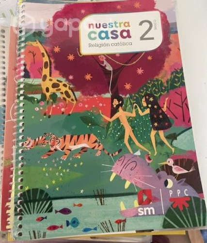 Libro religión nuestra casa 2 SM
