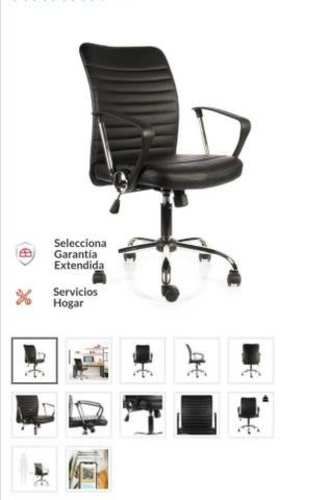 Silla gerencial clark negra