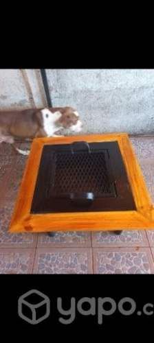 Mesa de centro parrilla