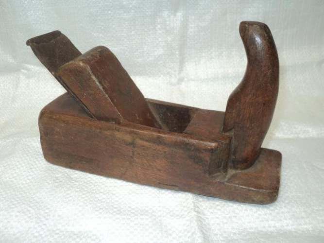 Antiguo Cepillo De Madera