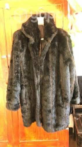 Abrigo de piel sintetica XL y chaqueta Bomber L