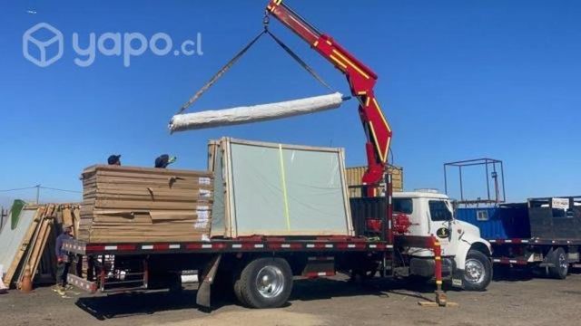 Camión pluma Internacional 4700 pluma PM