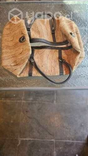 Maxi bolso de auténtico corcho de Portugal