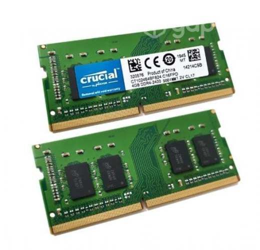 Memoria Ram Crucial 8 gb 3200 mhz ddr4 so dimm