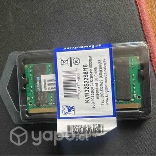RAM 16gb 3200mhz Sodim / Tengo 2
