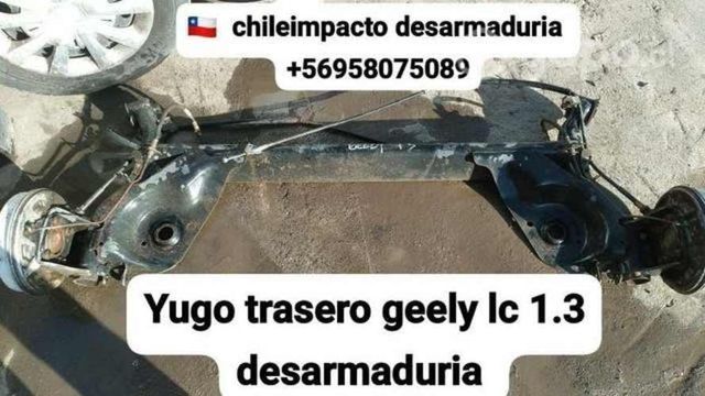 Yugo trasero Subaru Legacy cl 1.3