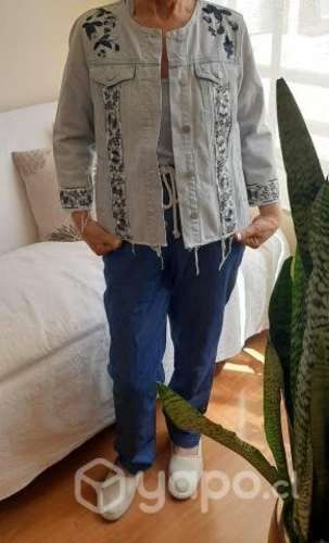 Chaquetas jeans mujer talla M/Sexcelente estado