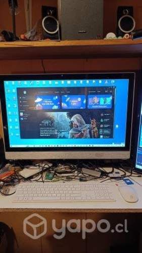 PC All in One HP 27, Touch, completo operativo