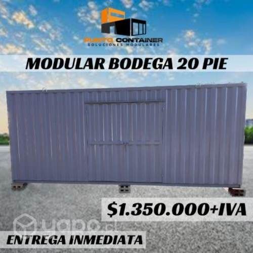 Container con portón frontal