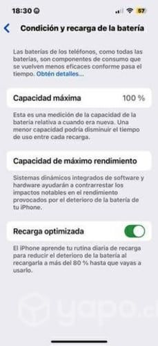 IPhone 13 color azul medianoche de 128gb internos